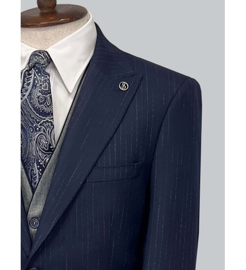 SUIT SARTORIA LACİVERT TAKIM ELBİSE 2489