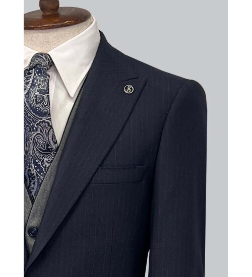 SUIT SARTORIA LACİVERT TAKIM ELBİSE 2489