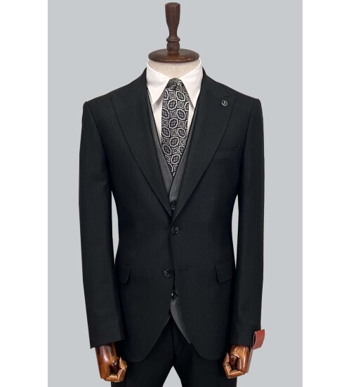 SUIT SARTORIA BLACK SUIT 2489