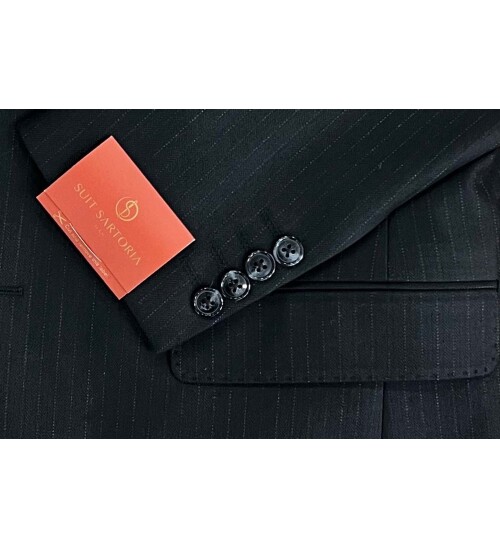 SUIT SARTORIA BLACK SUIT 2489