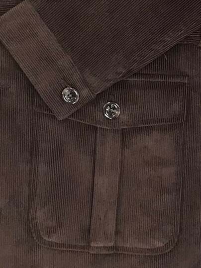 SUIT SARTORIA BROWN VELVET COAT 8126