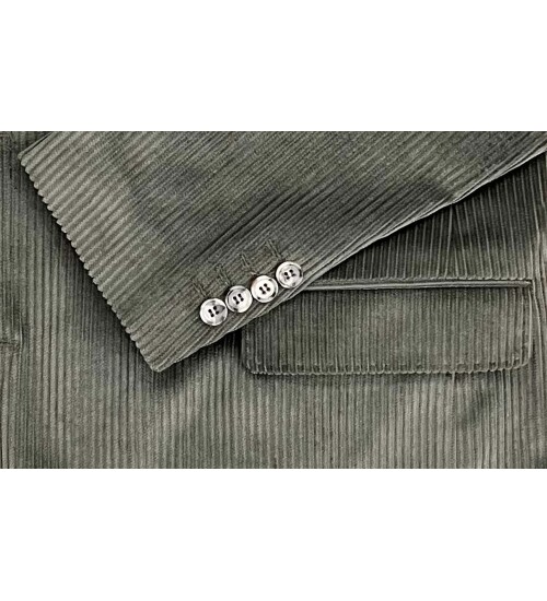 SUIT SARTORIA GREEN VELVET JACKET 4403
