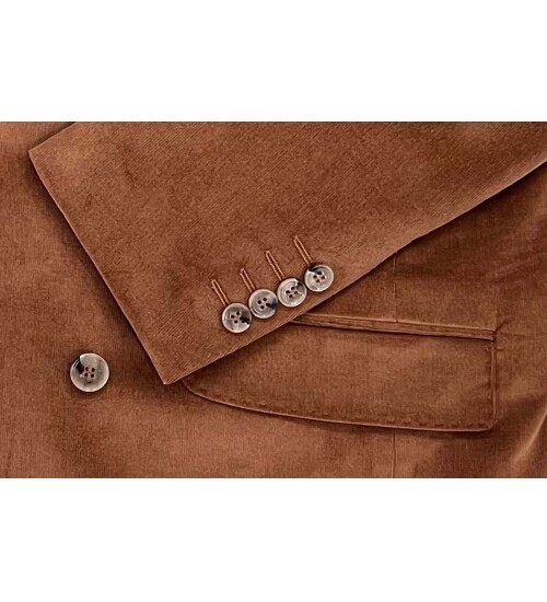 SUIT SARTORIA BROWN DOUBLE BREASTED SUIT 2499