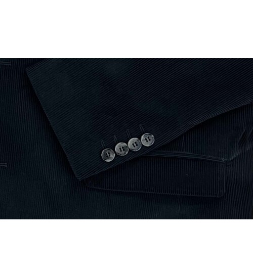 SUIT SARTORIA BLACK VELVET JACKET 4401
