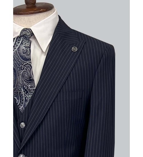 SUIT SARTORIA NAVY BLUE SUIT 2320