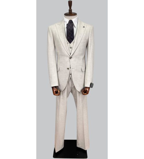 SUIT SARTORIA BEJ TAKIM ELBİSE 2467