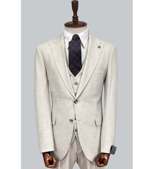 SUIT SARTORIA BEJ TAKIM ELBİSE 2467