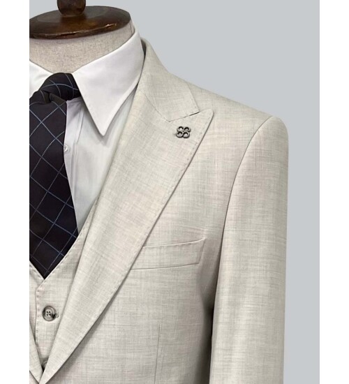 SUIT SARTORIA BEJ TAKIM ELBİSE 2467
