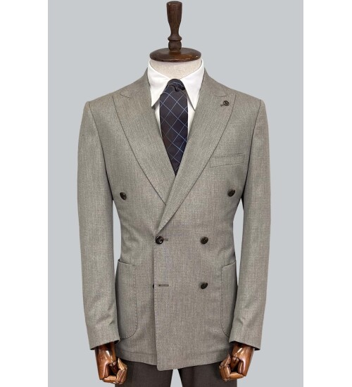 SUIT SARTORIA KAHVERENGİ KRUVAZE TAKIM ELBİSE 2468