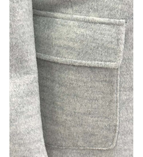SUIT SARTORIA ÇIKARILABİLİR YAKA GRİ KABAN 8082