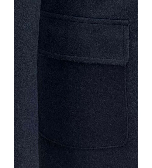 SUIT SARTORIA ÇIKARILABİLİR YAKA LACİVERT KABAN 8082