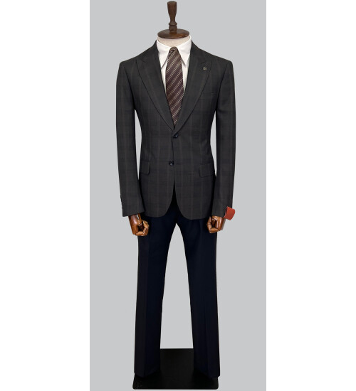 SUIT SARTORIA YÜN KAHVERENGİ TAKIM ELBİSE 2375