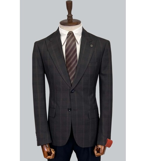 SUIT SARTORIA YÜN KAHVERENGİ TAKIM ELBİSE 2375