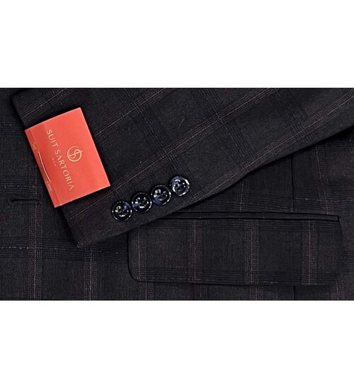 SUIT SARTORIA YÜN KAHVERENGİ TAKIM ELBİSE 2375