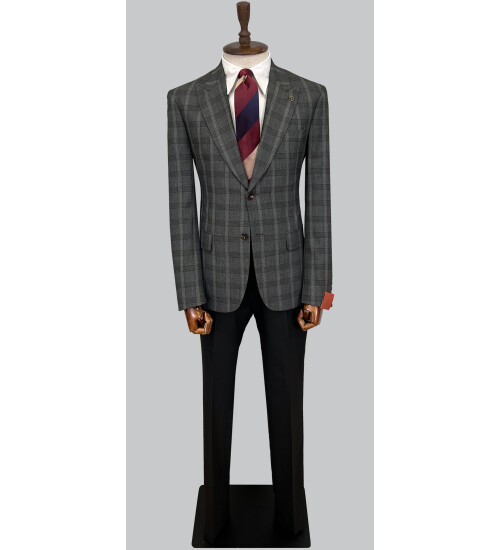 SUIT SARTORIA YÜN KOYU GRİ TAKIM ELBİSE 2375