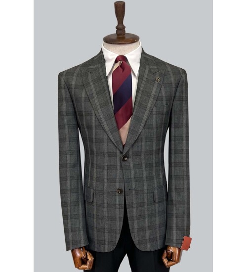 SUIT SARTORIA YÜN KOYU GRİ TAKIM ELBİSE 2375