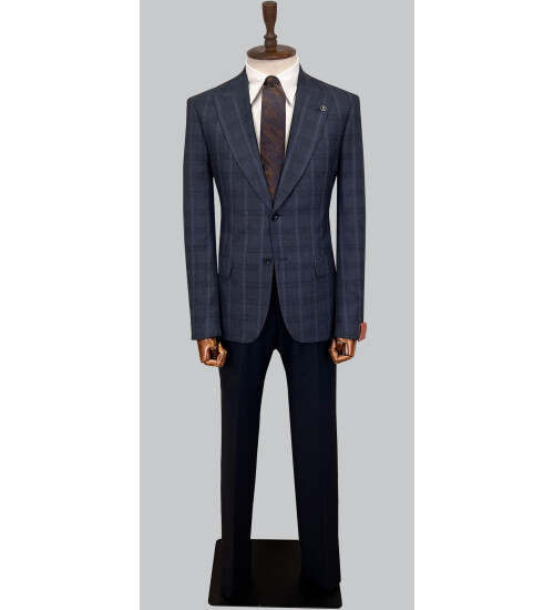 SUIT SARTORIA YÜN LACİVERT TAKIM ELBİSE 2375