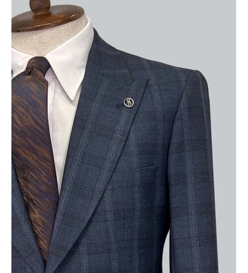 SUIT SARTORIA YÜN LACİVERT TAKIM ELBİSE 2375