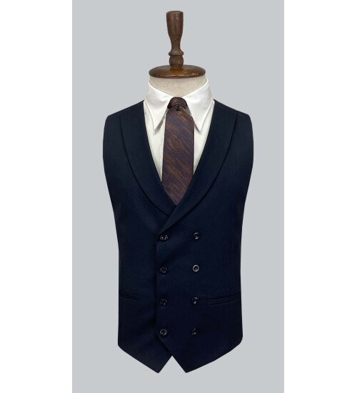 SUIT SARTORIA YÜN LACİVERT TAKIM ELBİSE 2375