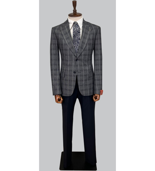 SUIT SARTORIA YÜN GRİ TAKIM ELBİSE 2375