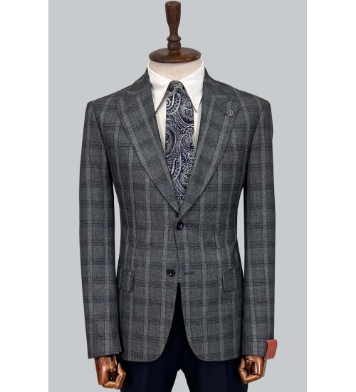 SUIT SARTORIA YÜN GRİ TAKIM ELBİSE 2375