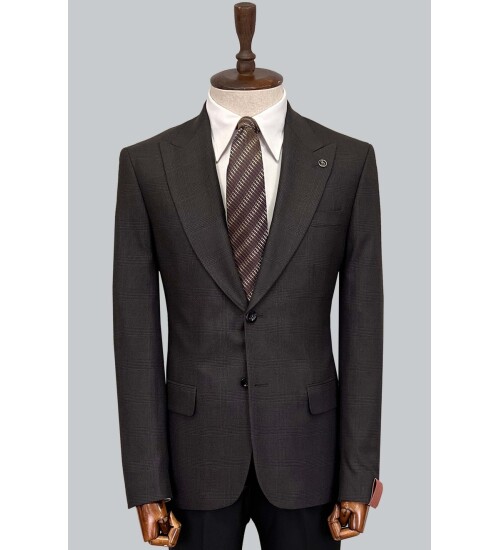 SUIT SARTORIA YÜN KAHVERENGİ TAKIM ELBİSE 2375