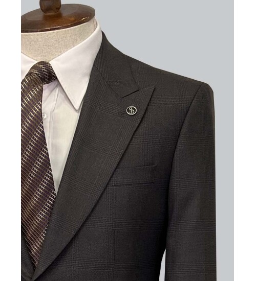 SUIT SARTORIA YÜN KAHVERENGİ TAKIM ELBİSE 2375