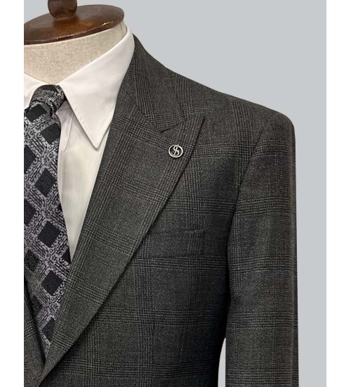 SUIT SARTORIA YÜN KOYU GRİ TAKIM ELBİSE 2375