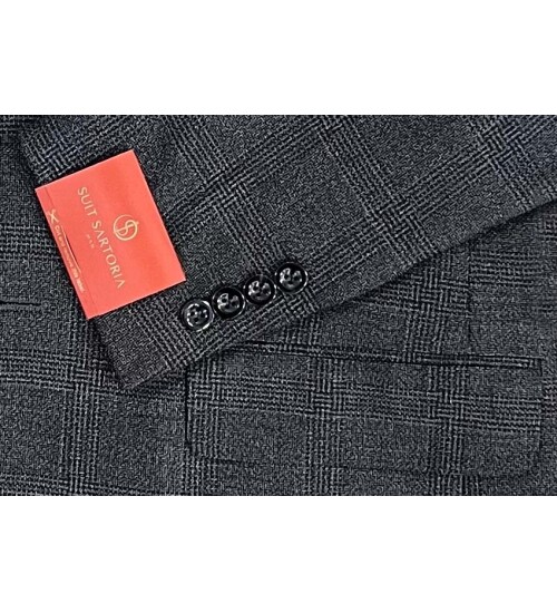 SUIT SARTORIA YÜN KOYU GRİ TAKIM ELBİSE 2375