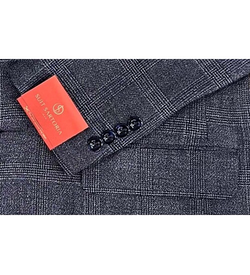 SUIT SARTORIA YÜN MAVİ TAKIM ELBİSE 2375