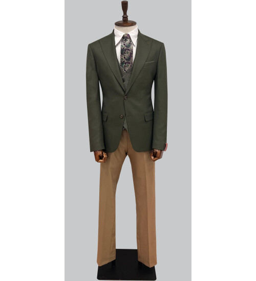 SUIT SARTORIA HAKİ TAKIM ELBİSE 2449