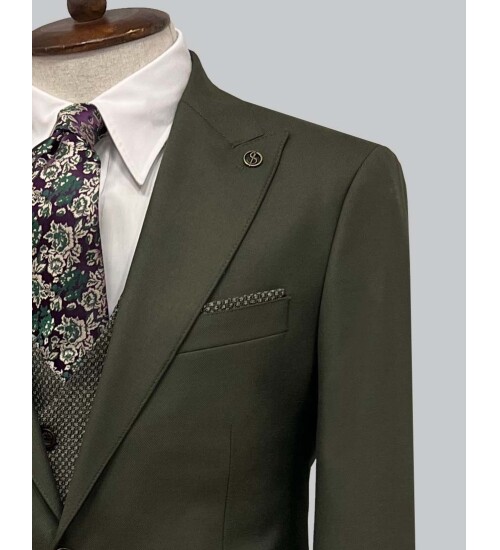 SUIT SARTORIA HAKİ TAKIM ELBİSE 2449