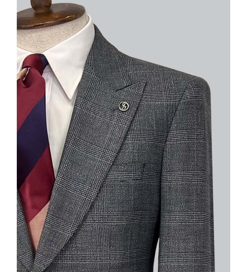 SUIT SARTORIA YÜN GRİ TAKIM ELBİSE 2375