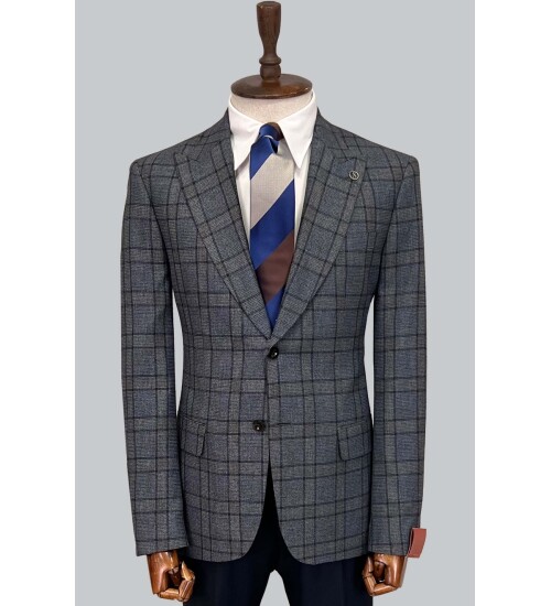 SUIT SARTORIA YÜN MAVİ TAKIM ELBİSE 2375