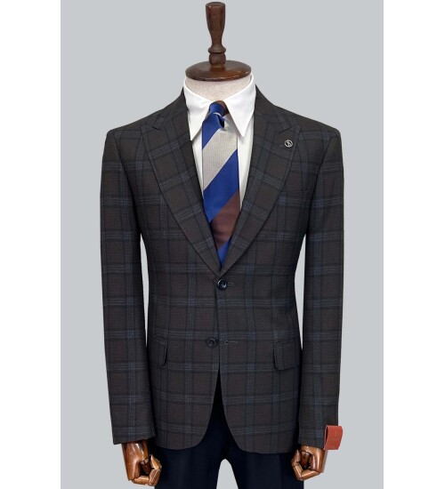 SUIT SARTORIA YÜN KAHVERENGİ TAKIM ELBİSE 2375