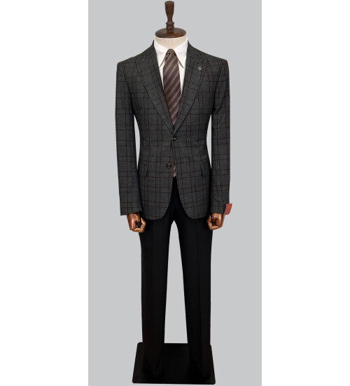 SUIT SARTORIA YÜN KAHVERENGİ TAKIM ELBİSE 2375
