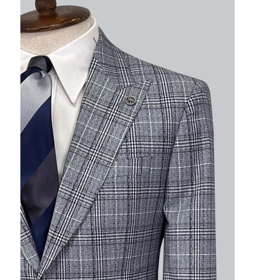 SUIT SARTORIA YÜN MAVİ TAKIM ELBİSE 2375
