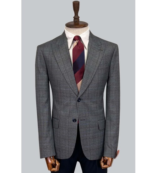 SUIT SARTORIA YÜN EKOSE TAKIM ELBİSE 2375