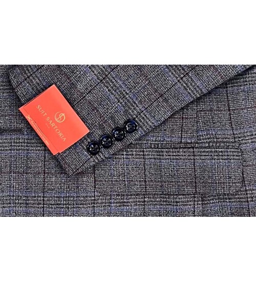 SUIT SARTORIA YÜN EKOSE TAKIM ELBİSE 2375