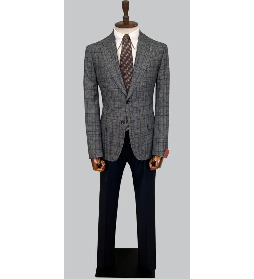 SUIT SARTORIA YÜN EKOSE TAKIM ELBİSE 2375