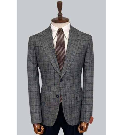 SUIT SARTORIA YÜN EKOSE TAKIM ELBİSE 2375