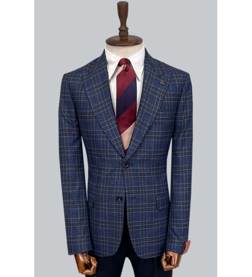 SUIT SARTORIA YÜN EKOSE TAKIM ELBİSE 2375