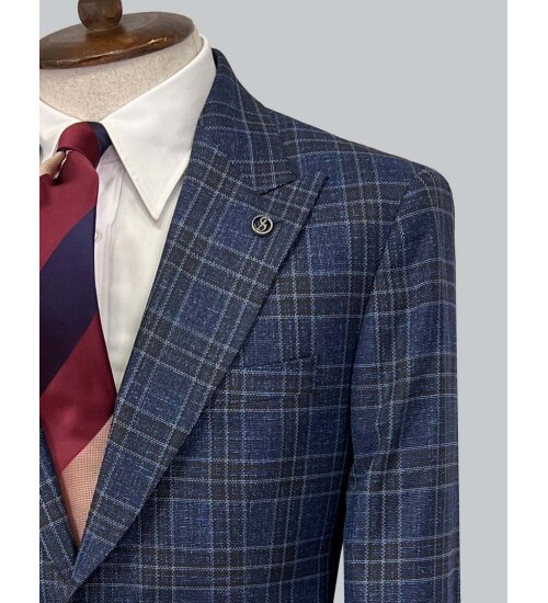 SUIT SARTORIA YÜN EKOSE TAKIM ELBİSE 2375