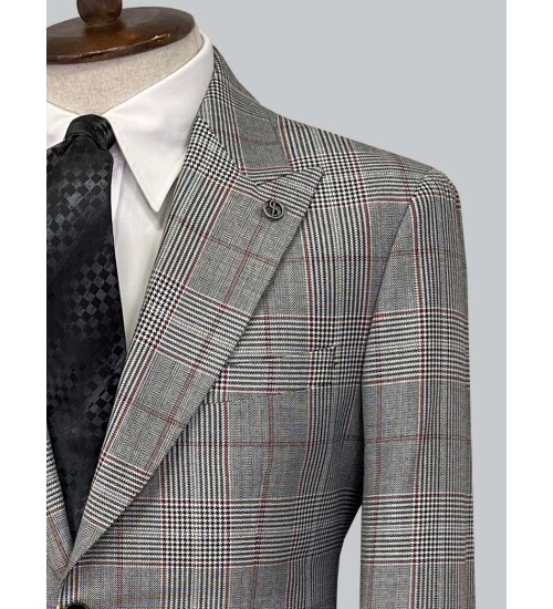 SUIT SARTORIA WOOL GREY SUIT 2375