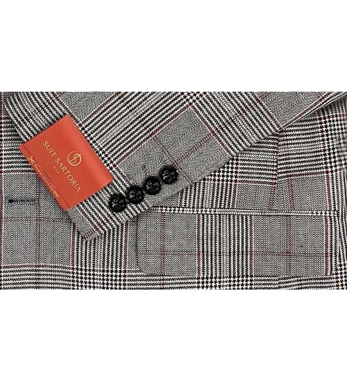SUIT SARTORIA WOOL GREY SUIT 2375