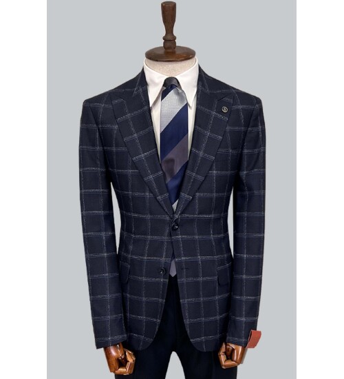 SUIT SARTORIA YÜN EKOSE TAKIM ELBİSE 2375