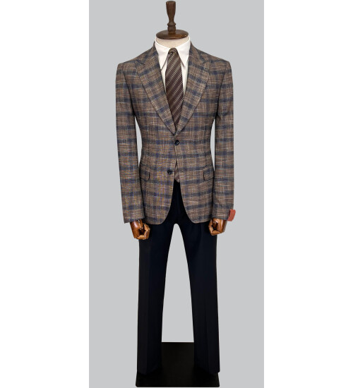 SUIT SARTORIA YÜN EKOSE TAKIM ELBİSE 2375