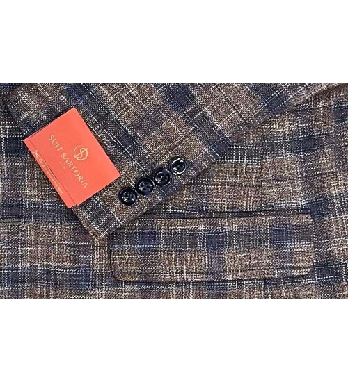 SUIT SARTORIA YÜN EKOSE TAKIM ELBİSE 2375