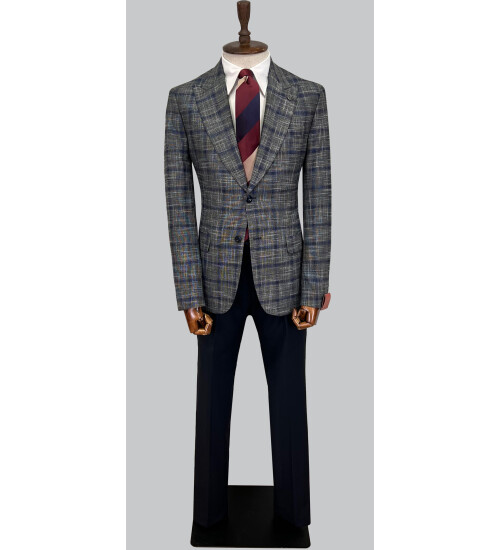 SUIT SARTORIA YÜN EKOSE TAKIM ELBİSE 2375