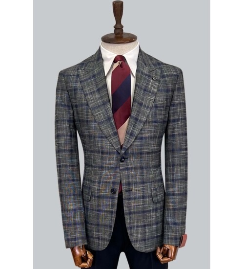 SUIT SARTORIA YÜN EKOSE TAKIM ELBİSE 2375